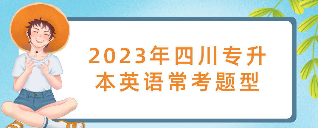 2023年四川专升本英语常考题型